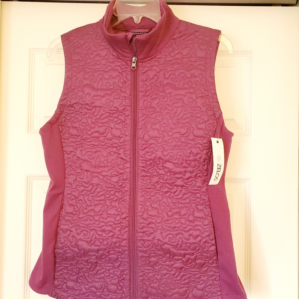 Zelos womens Vest New with tags